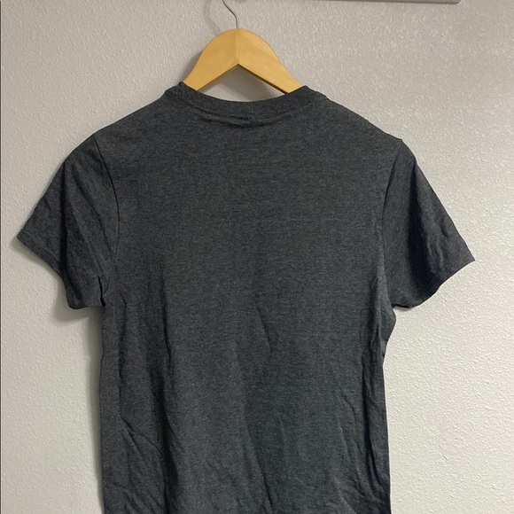 Multicolored Crew Neck Short Sleeve Fitted T-Shirt - Picture 3 of 4